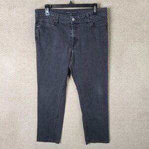 Levis Jeans Womens 14S Black Denim Mid Rise Skinny Cotton Blend Stretch